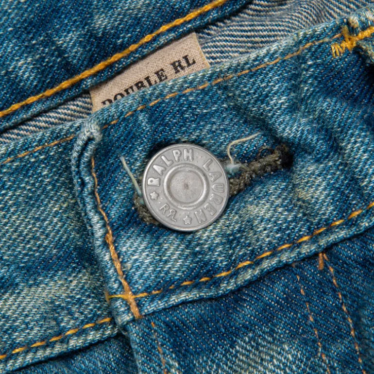 RRL Slim Fit Jeans Ridgeway Wash