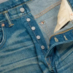 RRL Slim Fit Jeans Ridgeway Wash