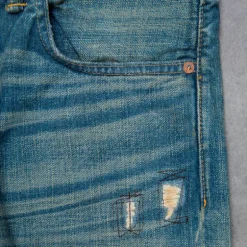 RRL Slim Fit Jeans Ridgeway Wash