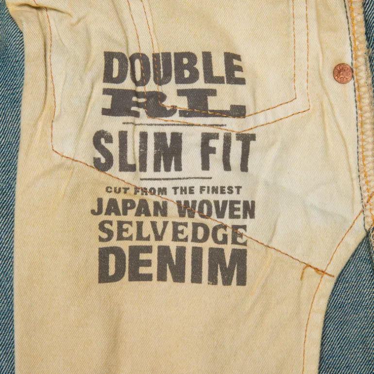RRL Slim Fit Jeans Ridgeway Wash