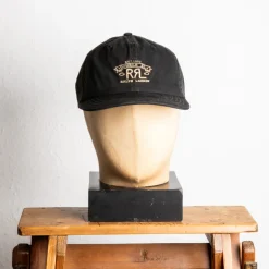 RRL Sportsman Logo Cap Black