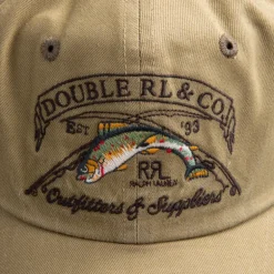 RRL Sportsmen Cap Khaki
