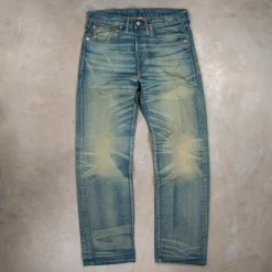 RRL Straight Leg Jeans Milner Wash