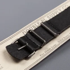 RRL Watch strap Black Leather