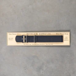 RRL Watchstrap Polyster Navy