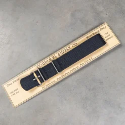 RRL Watchstrap Polyster Navy