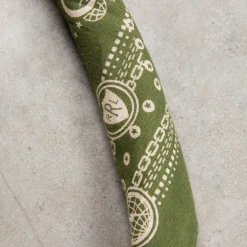 RRL Winged Logo Cotton Bandana Olive