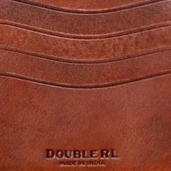 RRL Zip Wallet Oilcloth Red