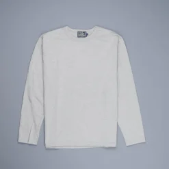 Studio D'Artisan 9938 Suvin Gold Loopwheel LS Tee Grey