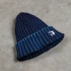Studio D'Artisan 7481 Watch Cap Dark Indigo
