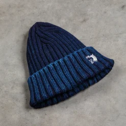 Studio D'Artisan 7481 Watch Cap Dark Indigo