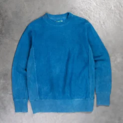 Studio D'Artisan Awa Indigo Hand-dyed Sweater