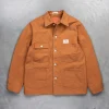 Studio D'Artisan Canvas Duck Jacket Brown