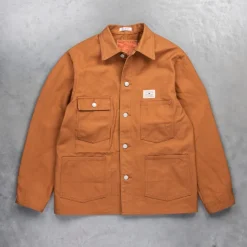 Studio D'Artisan Canvas Duck Jacket Brown