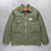 Studio D'Artisan Canvas Duck Jacket Army Green