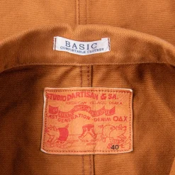 Studio D'Artisan Canvas Duck Jacket Brown
