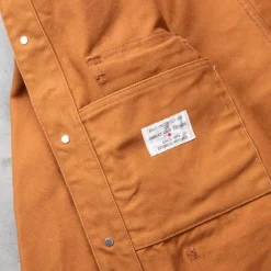 Studio D'Artisan Canvas Duck Jacket Brown