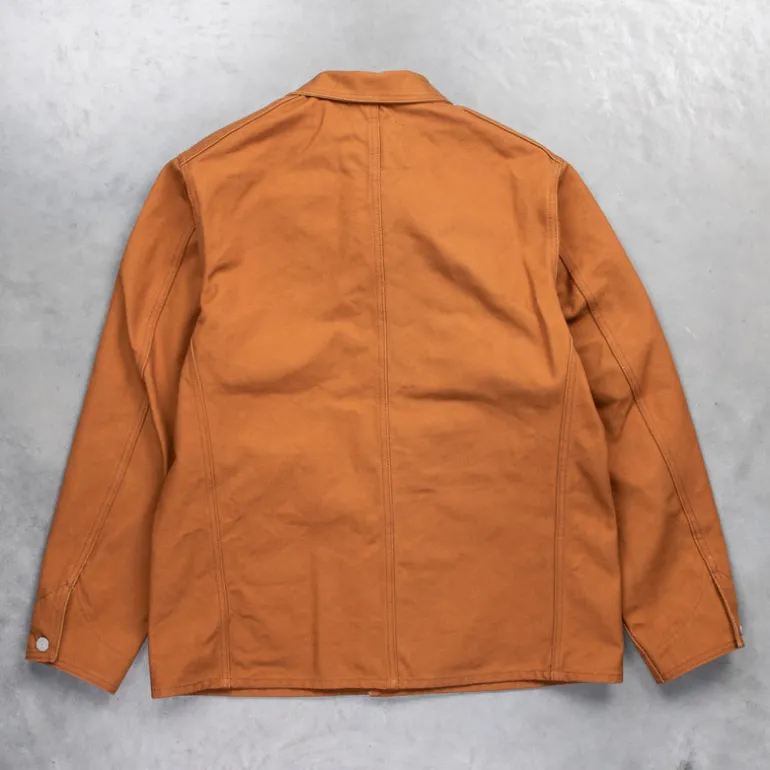 Studio D'Artisan Canvas Duck Jacket Brown