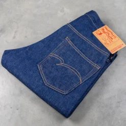 Studio D'Artisan FB-909 High Rise Tapered 14 Oz Denim One Wash