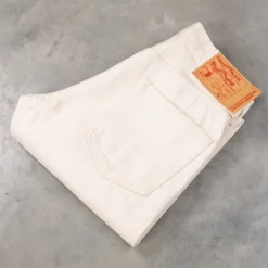 Studio D'Artisan FB-909 High Rise Tapered 14 Oz Denim Ivory
