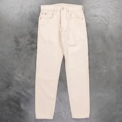 Studio D'Artisan FB-909 High Rise Tapered 13-Wale Corduroy Ivory
