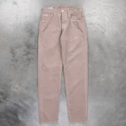 Studio D'Artisan FB-909 High Rise Tapered 13-Wale Corduroy Grey