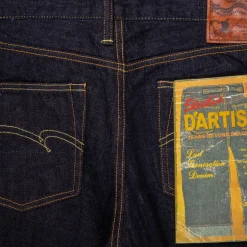 Studio D'Artisan SD 908-G3 Relax Tapered Fit jeans one wash