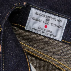Studio D'Artisan SD 908-G3 Relax Tapered Fit jeans one wash