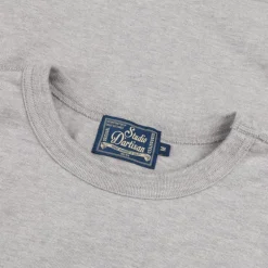 Studio D'Artisan Suvin Gold 9916 Loopwheel Tee Grey