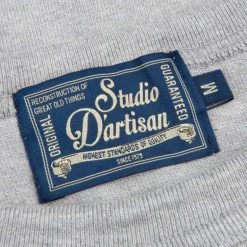 Studio D'Artisan Suvin Gold 9916 Loopwheel Tee Grey