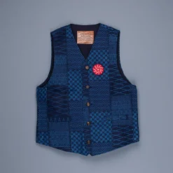 Studio D'Artisan 40th Anniversary Sashiko Patchwork Vest