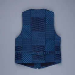 Studio D'Artisan 40th Anniversary Sashiko Patchwork Vest