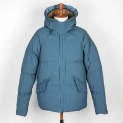 Ten C Artic Down Parka Blu Petrolio
