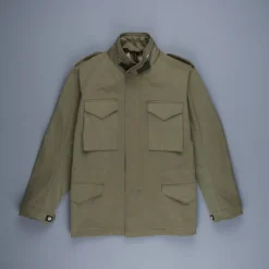 Ten C Field Jacket Garment dyed olive