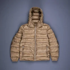 Ten C Hooded down liner with pockets Tan