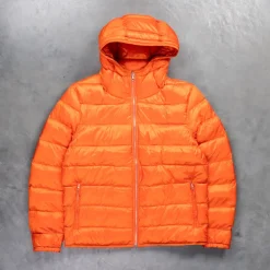Ten C Hooded Down Liner with pockets Orange Frans Boone Exclusive