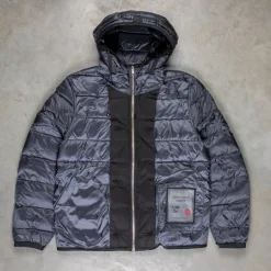 Ten C Hooded Liner With Pockets Navy