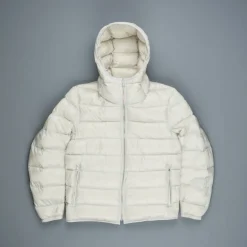 Ten C Hooded Liner With Pockets Grigio Ghiacciaio