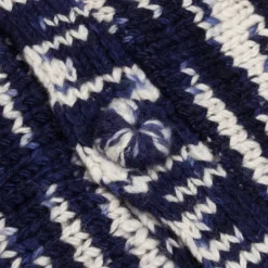 The Elder Statesman 100% Cashmere Rolo Cardigan G Blues