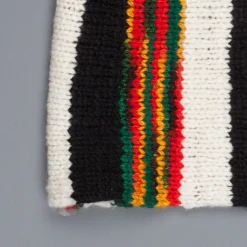The Elder Statesman 100% Cashmere Rolo Cardigan Rasta