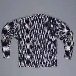 The Elder Statesman 100% Cashmere Rolo Cardigan G Blues