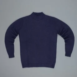 The Elder Statesman Alpaca Lightweight Call her crew Navy