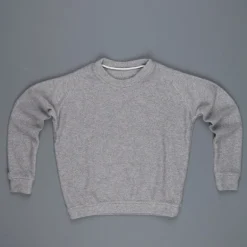 The Elder Statesman Herring Crew Light Grey