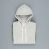 The Real McCoy's 10 oz. Loopwheel F/Z Parka Heather Grey