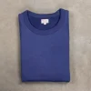 The Real McCoy's 9 Oz. Loopwheel Raglan Sweatshirt MQ Navy
