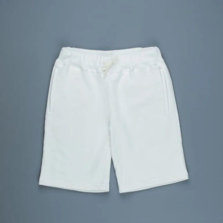 The Real McCoy's 9 Oz Loopwheel Shorts Milk