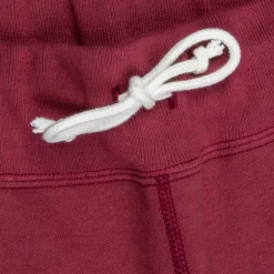 The Real McCoy's 9 Oz Loopwheel Shorts Maroon