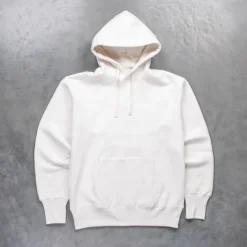 The Real McCoy's 10 Oz Loopwheel Parka Milk