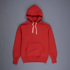 The Real McCoy's 10 Oz Loopwheel Parka Cherry
