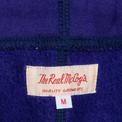 The Real McCoy's 10 oz Loopwheel Sweatpants Purple